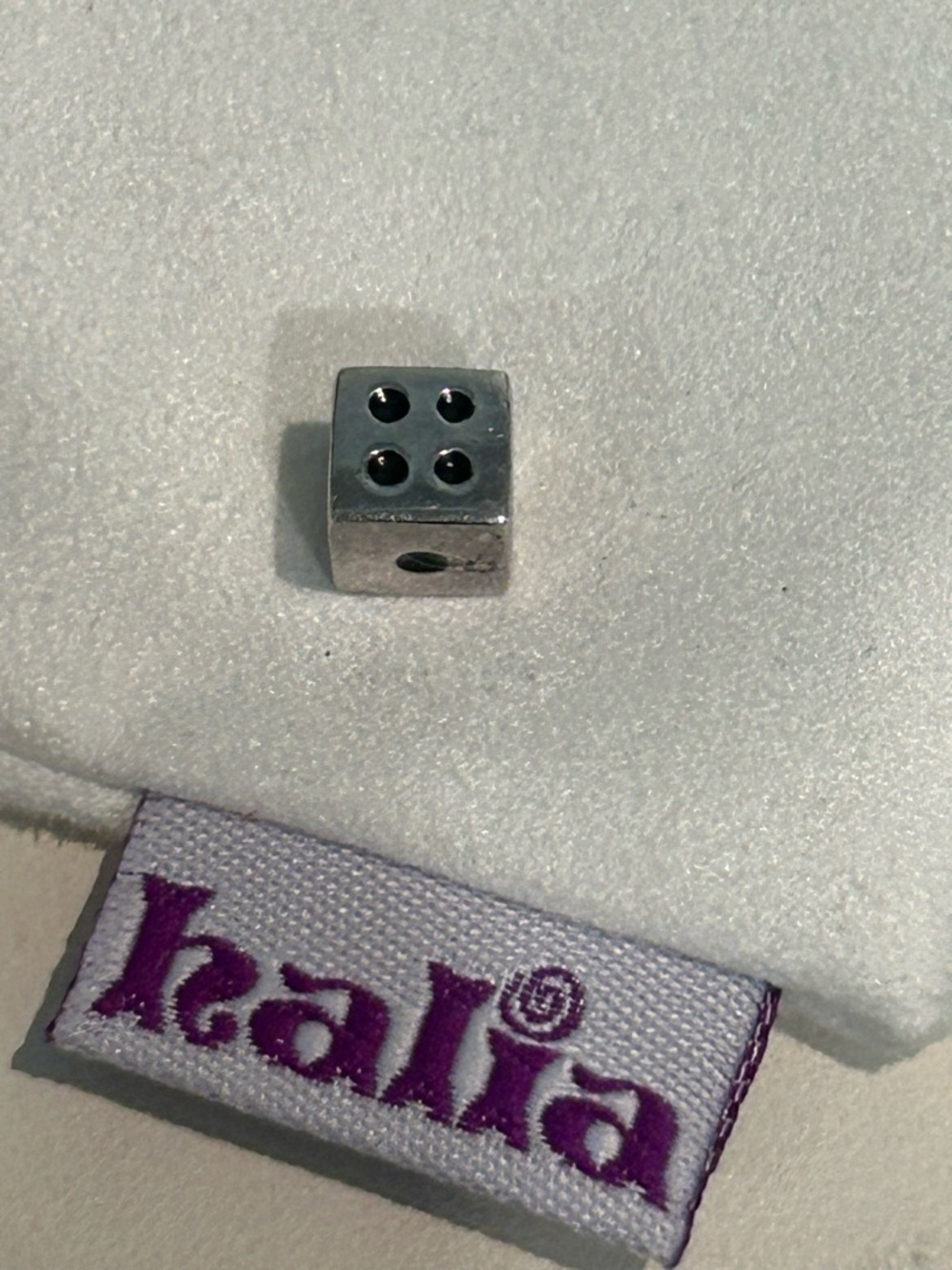 NEW Halia “Lucky Dice” Charm - Sterling Silver